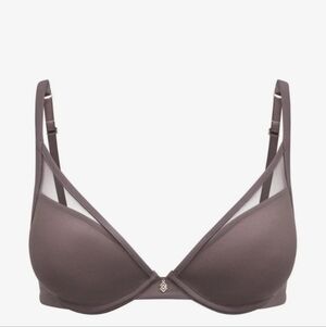 NWT Thirdlove Classic Contour Plunge Bra Twilight (Mauve) 32C